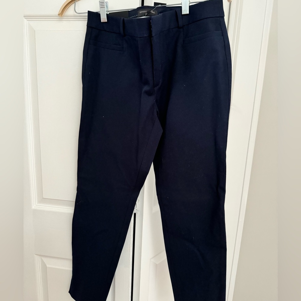 Banana Republic Sloane pants- navy Blue -size 6
